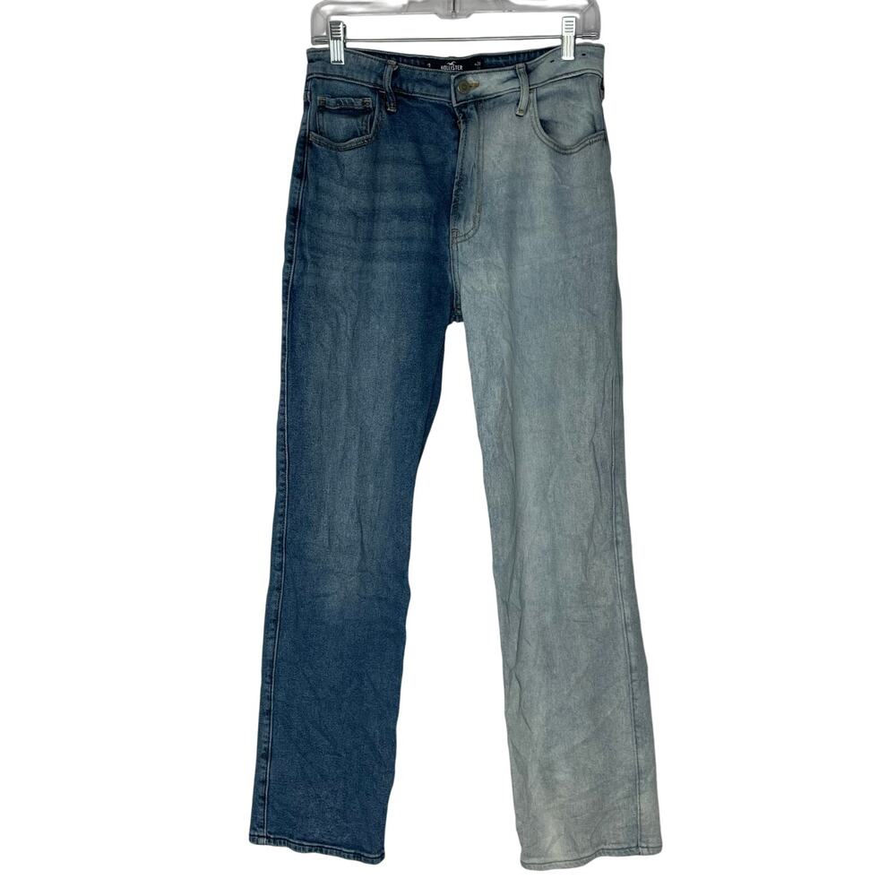Hollister Ultra High-Rise Stacked Vintage Straight jeans (7R) 28X31